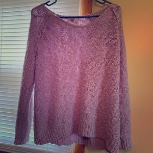 Large Purple Sweater